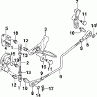 J25PL4SOC Throttle linkage (tel models)