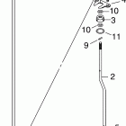 J25EL4SUR Тяга переключения передач