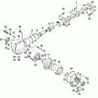 454 Front bevel gear assembly (4x4)