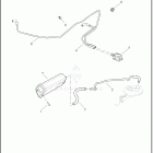 FLTRKSEANV 1TKH CVO ROAD GLIDE LTD ANNIVERSARY (2023) EVAPORATIVE EMISSIONS COMPONENTS