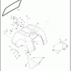 FLHTCUTGSE 1TBH CVO TRIKE (2022) BODY ASSEMBLY AND SIDE COVERS