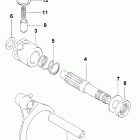 250 300 Differential lock assembly (4x4)