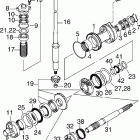 BJ140CX4DR Gears, counter rotation