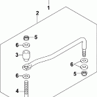BJ90PL4SDA Рулевая тяга