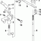 BJ90PL4SDA Shift linkage up to sn 029194