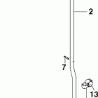 J50PL4SRM Тяга переключения передач