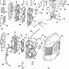 J115PXSRM Карбюратор и впускной коллектор
