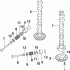 J50PL4SRM Распределительный вал