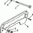 J40PLSRS Transom mount kit