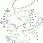 J10RL4STC Нижний кожух двигателя