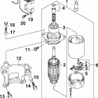 J15RL4SNF 4-Stroke, Tiller,  Rope, Carburetor, White, 20 Стартер