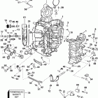 J90VLSNF Carbureted, 20 in. shaft, White, Remote, Elec, TNT Цилиндр и картер