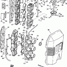 J175VLSNF Carbureted, 20 in. shaft, White Карбюратор и впускной коллектор