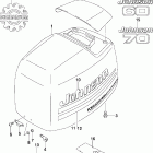 J70PL4SNF 4-Stroke, Elec. Start, TNT, 20 IN. shaft Капот