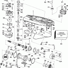 J135PLSIF elec start, TNT, 20 in shaft Редуктор