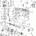 RJ225PLSIF elec start, TNT, 20 in shaft Gearcase - standard rotation - pl - hpl - hl models