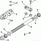 RJ225PLSIF elec start, TNT, 20 in shaft Dual steering connector kit - optional
