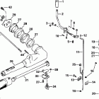 J5RLSIM Rope Start, Tiller, 20 IN. shaft Shift and tiller handle