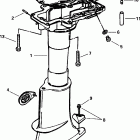 J5RLSIM Rope Start, Tiller, 20 IN. shaft Струбцина