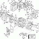 J25ELSIC elec start, remote, 20 in shaft Цилиндр & Картер