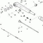J4RLSIB Rope Start, Tiller, 20 IN. shaft Румпель
