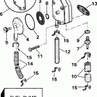J25ELSIC elec start, remote, 20 in shaft Насос топливный