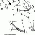 J4RLSIB Rope Start, Tiller, 20 IN. shaft Насос топливный