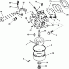 J5RLSIM Rope Start, Tiller, 20 IN. shaft Карбюратор