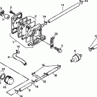 J5RLSIM Rope Start, Tiller, 20 IN. shaft Насос топливный