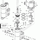 J50ELSIF elec start, 20 in shaft Подъем и наклон Trim
