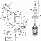 J25ELSIC elec start, remote, 20 in shaft Электрический стартер