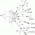 BJ90PLSID elec start, TNT, 20 in shaft, n/a usa Автоматический триммер и Электрический Наклон
