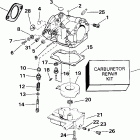J25ELSIC elec start, remote, 20 in shaft Carburetor - 25