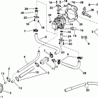 J135PLSIF elec start, TNT, 20 in shaft Насос топливный