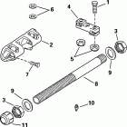 J175PLSIF elec start, TNT, 20 in shaft Dual steering connector kit - optional