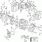 J25ESSS Elec. Start, 15 IN. shaft Цилиндр & Картер