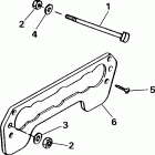 J40RSSM Rope Start, Tiller, 15 IN. shaft Транс комплект для монтажа - 40 ручной