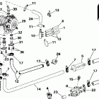 J40RSSM Rope Start, Tiller, 15 IN. shaft Насос топливный