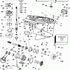 J115PLSSB Elec. Start, TNT, 20 IN. shaft Gearcase - 90 and 115 pl, spl, and vl models