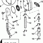 J25ESSS Elec. Start, 15 IN. shaft Насос топливный