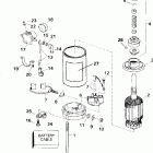 J25ESSS Elec. Start, 15 IN. shaft Электрический стартер