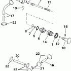 J40RSSM Rope Start, Tiller, 15 IN. shaft Primer system - manual start