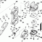 BJ225PLEEC Carburetor & linkage -- 225, 250