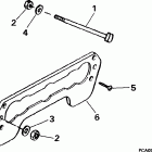 BJ40EEEA Transom mount kit -- 40 rope