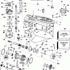 BJ225PLEEC Gearcase -- standard rotation -- pl, hpl models