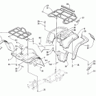 400-500 cc Body panel assembly