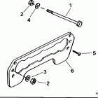 J40JREOS Transom mount kit