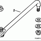 E60ELEOC Steering link kit (with power trim & tilt)
