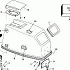 E40ELEOD Engine cover - evinrude rope start only