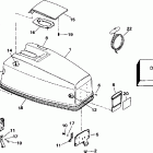 E40ELEOD Engine cover - johnson 50